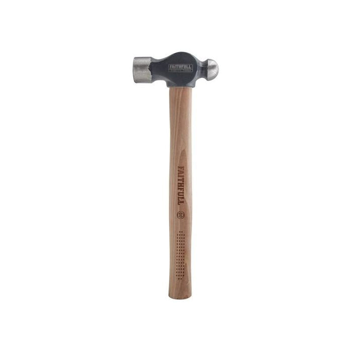 Faithfull Ball Pein Hammer FSC Hickory 680g (1.1/2 lb) Faithfull - Town Tools