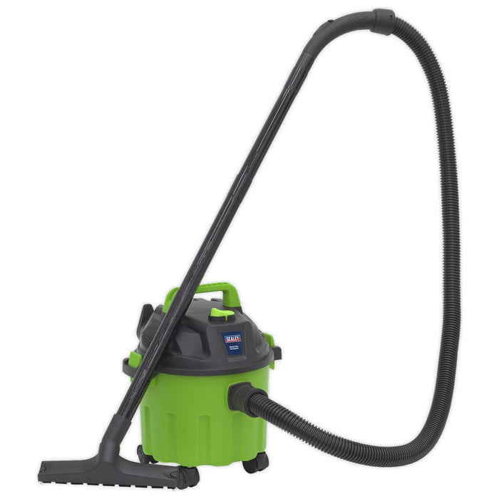 Sealey Vacuum Cleaner Wet & Dry 10L 1000W/230V Green PC102HV Sealey - Town Tools 