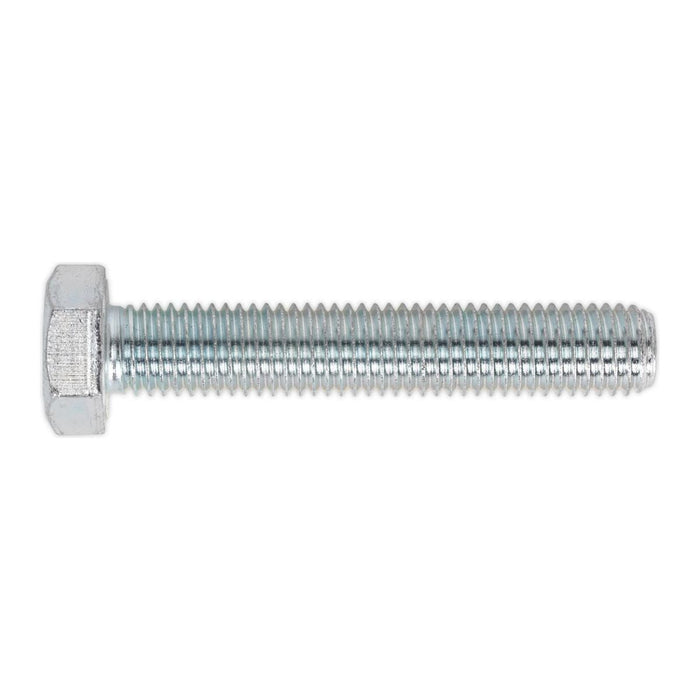 Sealey HT Setscrew M14 x 80mm 8.8 Zinc Pack of 10 SS1480 Sealey - Town Tools 