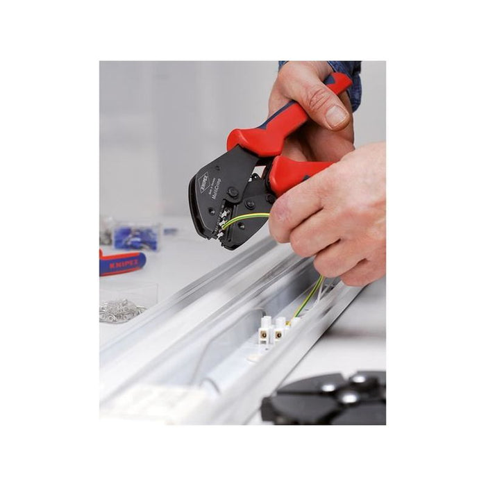 Knipex Multicrimp® Pliers Set - 5 Quick Change Cartridges Knipex - Town Tools
