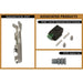 Connect for Mercedes-Benz & for BMW 2 Pin Sensor Kit 25pc 37421 Tool Connection - Town Tools 