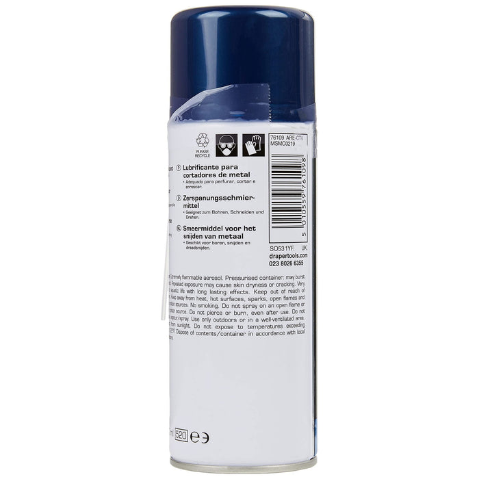 Draper Metal Cutting Lubricant, 400ml 76109 Draper - Town Tools 