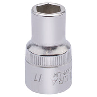 Draper Elora Hexagon Socket, 1/2" Sq. Dr., 11mm 15300