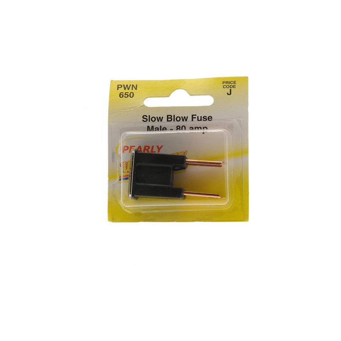 Wot-Nots Fuse - Male Slow Blow - Black - 80A Pearl Automotive - Town Tools 