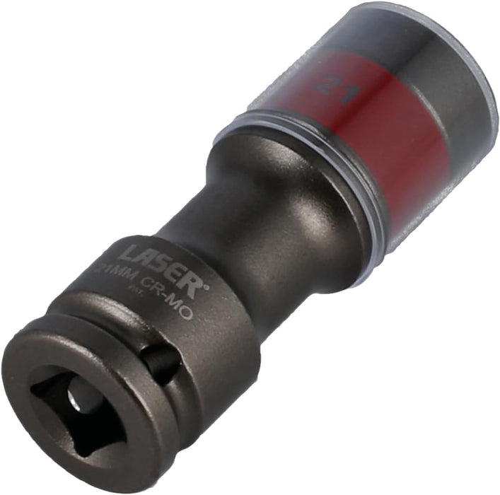 Laser Alloy Wheel Torsion Socket 21mm 8596