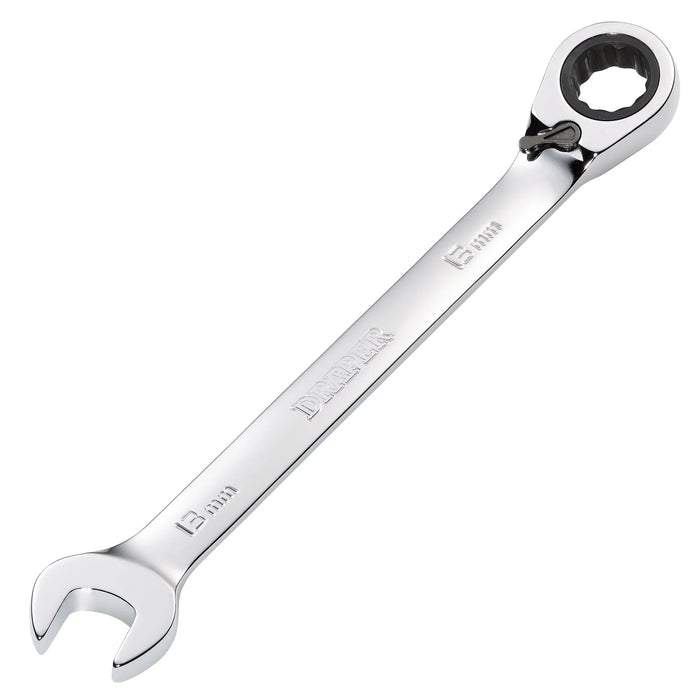 Draper HI-TORQ® Metric Reversible Ratcheting Combination spanner 8-19mm