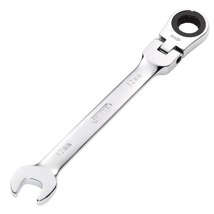 Draper HI-TORQ® Metric Flexible Head Ratcheting Combination spanner 8-30mm