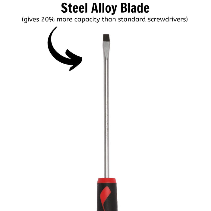 Teng Tools Flat Screwdriver 1.2 x 6.5 x 150mm L Teng Tools - Town Tools 