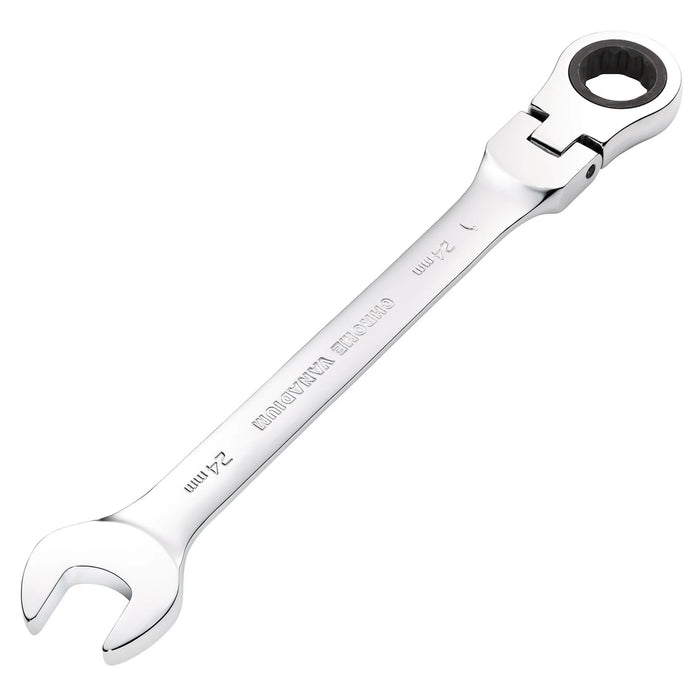 Draper HI-TORQ® Metric Flexible Head Ratcheting Combination spanner 8-30mm