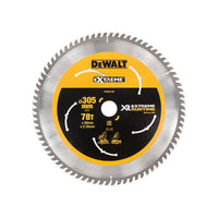 Dewalt Power Tools XR FlexVolt Mitre Saw Blade 305 x 30mm x 78T