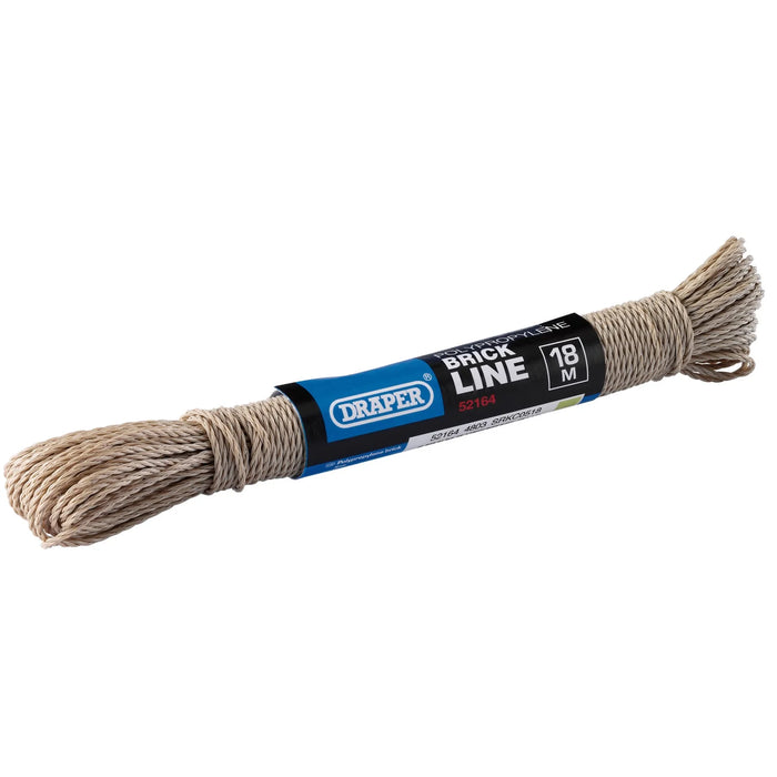 Draper Polypropylene Brick Line, 18m (Approx) - 4803