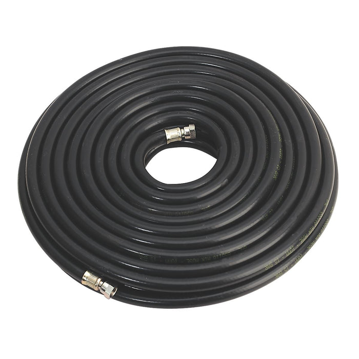 Sealey Heavy-Duty Air Hose with 1/4"BSP Unions 20m x 10mm AH20RX/38 Sealey - Town Tools 
