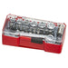 Teng Tools 1/4" Socket Set 6 pt With Belt Clip 19 Pieces Teng Tools - Town Tools 