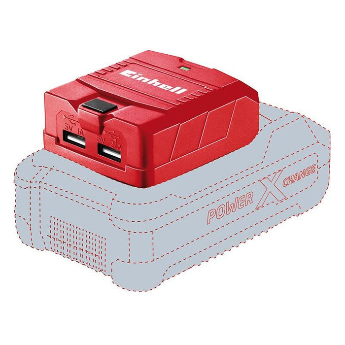Einhell TE-CP 18 Li USB-Solo Power X-Change Battery Adaptor 18V Li-ion Einhell - Town Tools