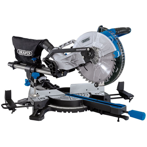 Draper Sliding Compound Mitre Saw, 255mm, 1800W 90170 Draper - Town Tools 