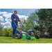 Draper Steel Deck Petrol Lawn Mower, 420mm, 132cc/3.3HP 08671 Draper - Town Tools 