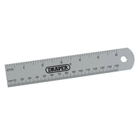 Draper Aluminium Rule, 152mm/6" - D19