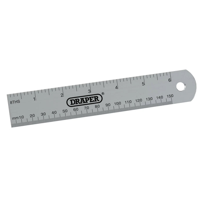 Draper Aluminium Rule, 152mm/6" - D19