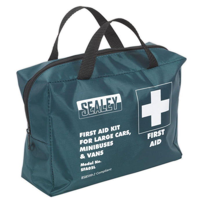 Sealey First Aid Kit Large For Minibuses & Coaches - Bs 8 Sealey - Town Tools 