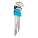 Silverline Expert Hex Key Imperial Set 10pce 1/16" - 3/8" Silverline - Town Tools 