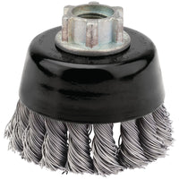 Draper Expert Steel Twist Knot Wire Cup Brush, , M14 60-100mm