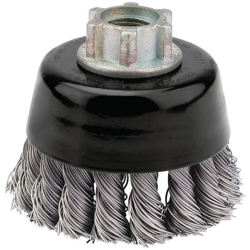 Draper Expert Steel Twist Knot Wire Cup Brush, , M14 60-100mm - image 1