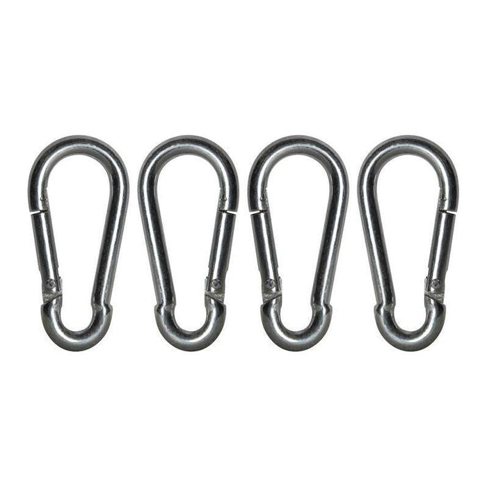 Faithfull Fire Brigade Snap Hook 6mm Zinc Plated (Pack 4) Faithfull - Town Tools