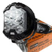 2 x Maypole E-Approved 9-Inch Round LED Driving Light with Side Light & Spot Beam Maypole - Town Tools 