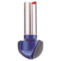 Draper TCT Router Bit, 1/4" Core Box, 12.7 x 6.35mm Radius 75345