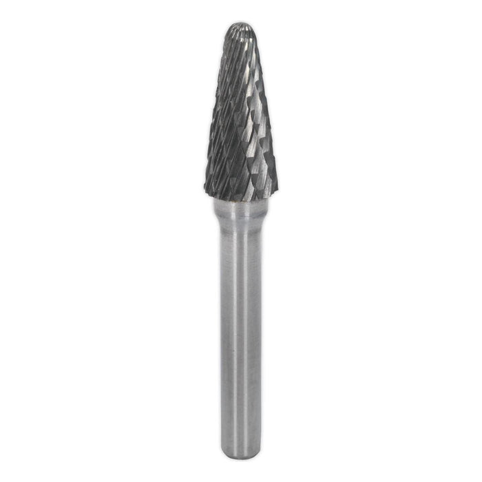 Sealey Tungsten Carbide Rotary Burr Conical Ball Nose 10mm SDB06 Sealey - Town Tools 