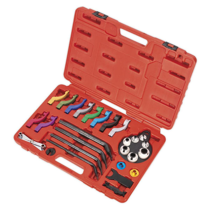 Sealey Fuel & Air Conditioning Disconnection Tool Kit 27pc VS0557 Sealey - Town Tools 