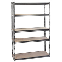 Draper Expert Quality Heavy Duty Steel Shelving Unit, 5 Shelves, L1220