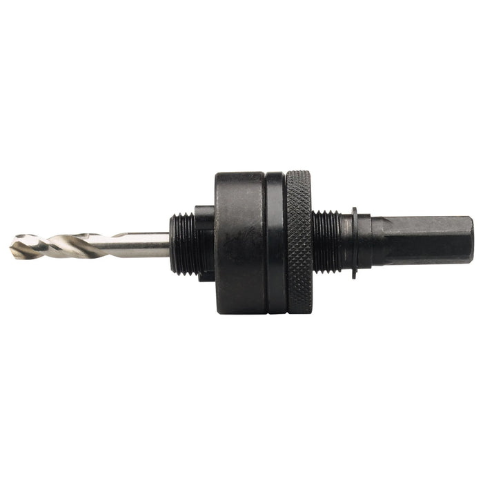 Draper Locking Hex. Shank Holesaw Arbor with HSS Pilot Drill