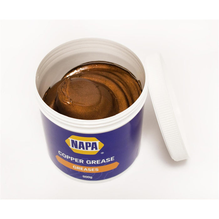 NAPA Car Brake Calipers Pads Discs Squeal Anti Seize Copper Grease 500g Tub