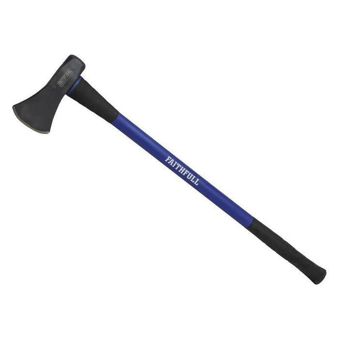 Faithfull Log Splitting Maul Fibreglass Shaft 3.6kg (8 lb) Faithfull - Town Tools