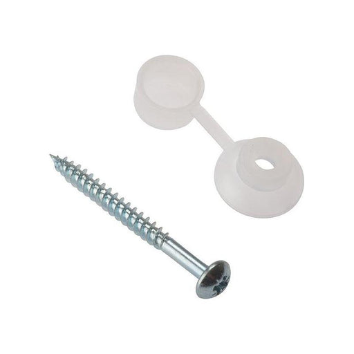 Forgefix Corrugated Roofing Screw Round Head Pozi ZP 5mm x 50mm Bag 10 ForgeFix - Town Tools