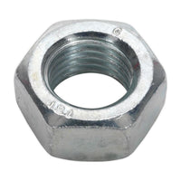 Sealey Steel Nut DIN 934 M20 Zinc Pack of 10 SN20