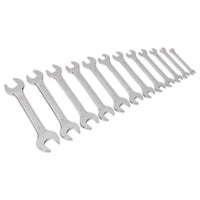 Sealey Double Open-End Spanner Set 12pc Metric S0849
