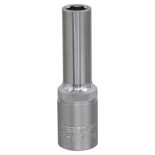 Sealey WallDrive Socket 10mm Deep 1/2"Sq Drive S1210D Sealey - Town Tools 