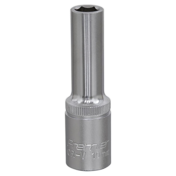 Sealey WallDrive Socket 10mm Deep 1/2"Sq Drive S1210D Sealey - Town Tools 