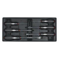 Sealey Tool Tray with Screwdriver Set 6pc TBT14