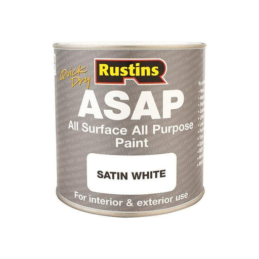 Rustins ASAP Paint White 250ml Rustins - Town Tools