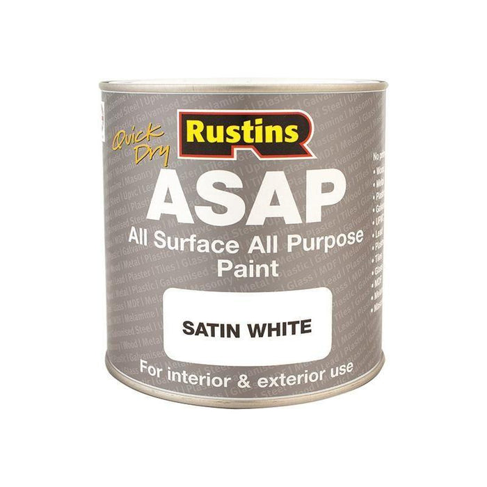 Rustins ASAP Paint White 250ml Rustins - Town Tools