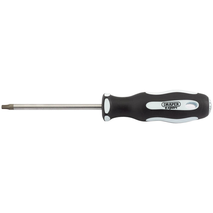 Draper TX-STAR Security Soft Grip Screwdriver, T25T x 100mm 35145 Draper - Town Tools 