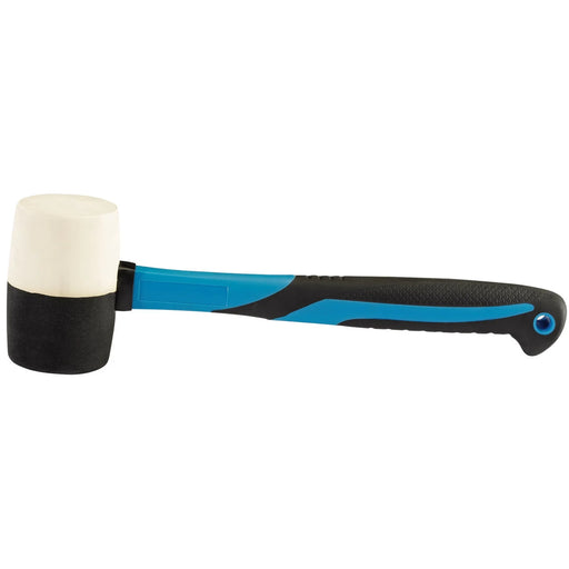 Draper Expert Rubber Head Mallet with Fibreglass Shaft, 450g/16oz - CRM/FG