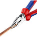 Knipex 08 22 185 SB Needle-Nose Combination Pliers with multi-component grips black atramentized, 185mm Draper - Town Tools