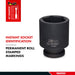 Teng Tools 3/8" Impact Socket ANSI Metric 14mm Teng Tools - Town Tools 