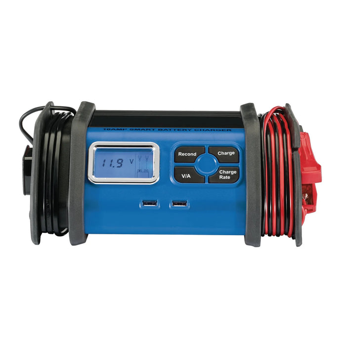 Draper 12V Battery Charger, 10A - BCMC10