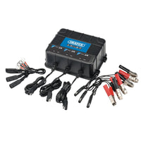 Draper 6/12V 3 Bank Charger Station - BCPB32