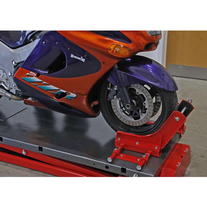 Sealey Motorcycle Lift 680kg Capacity Heavy-Duty Electro/Hydraulic MC680E